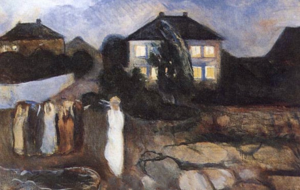 The Storm by E Munch