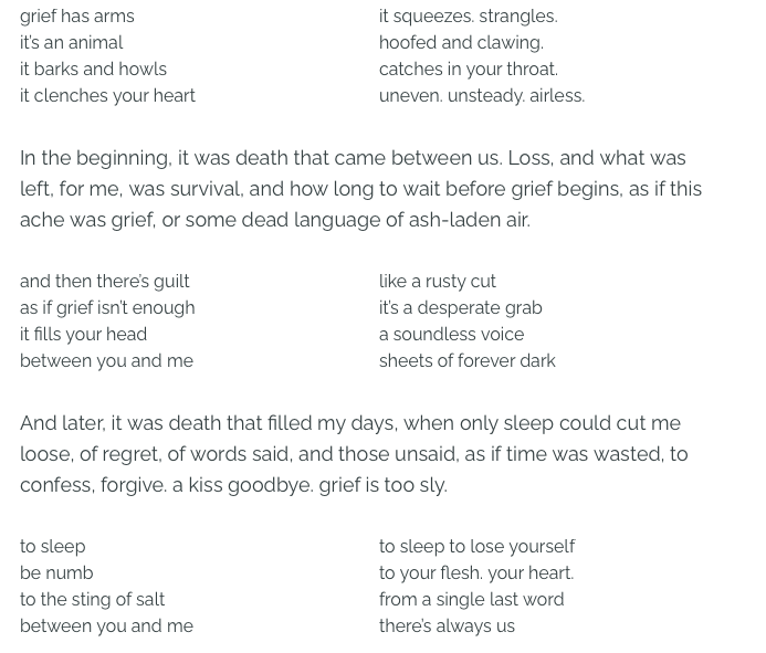 image of text with formatting. 