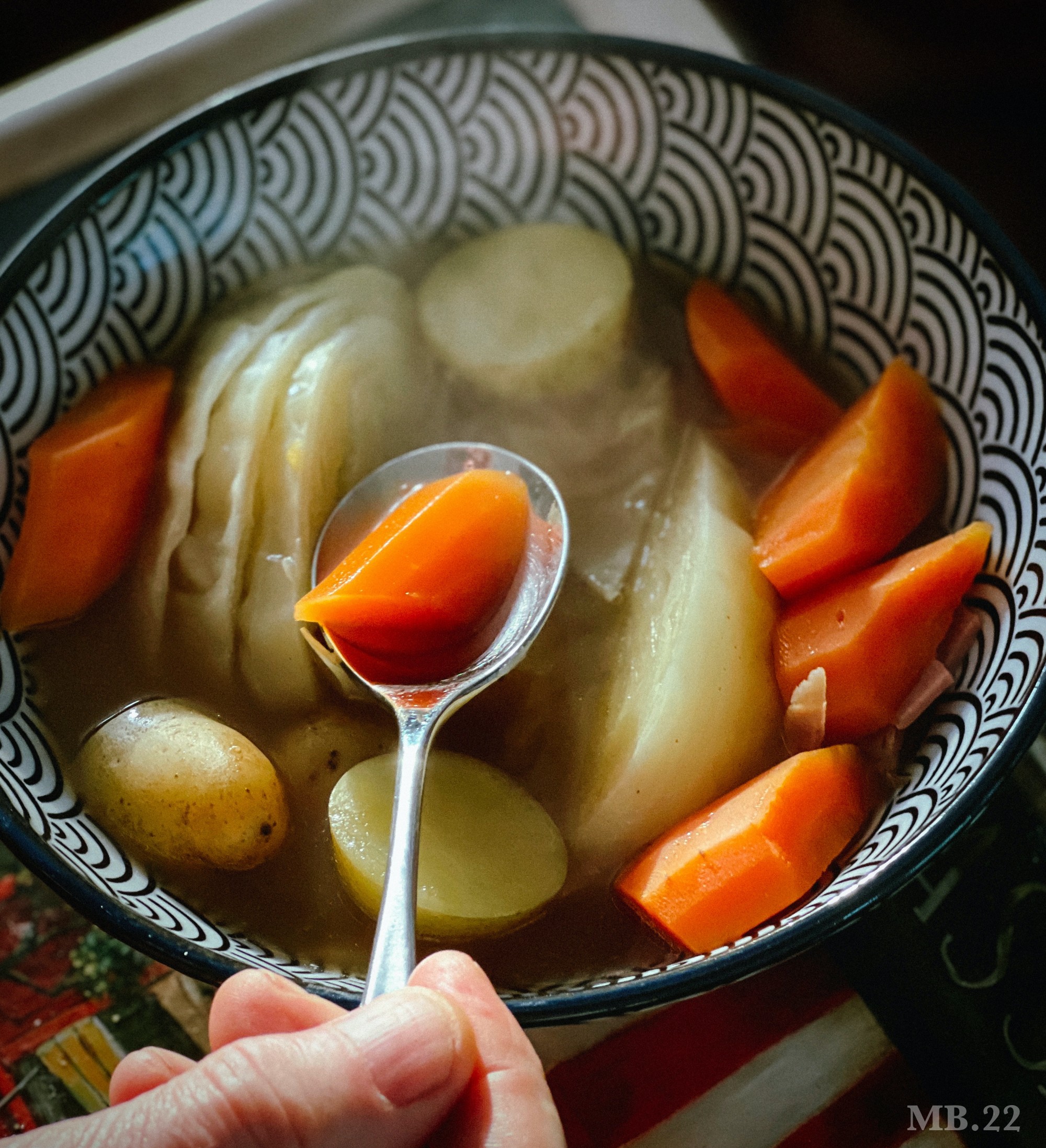 Sinigang-style veg soup