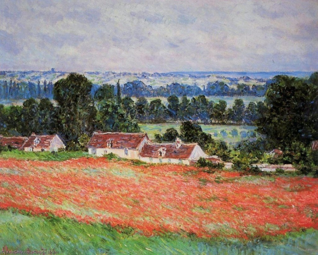 poppy field by Claude Money