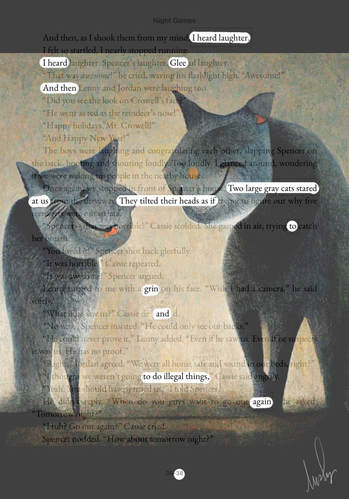 AI digital art. Two grey cats.