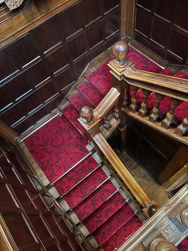 staircase at Tatton Hall