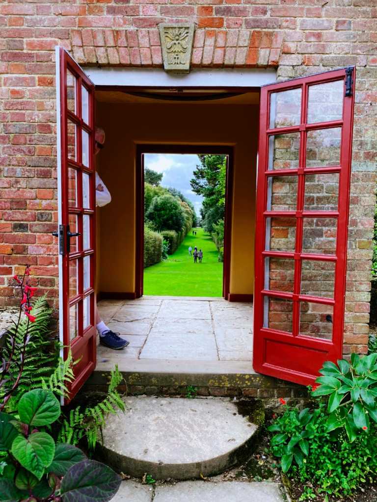 Garden View through doorways
