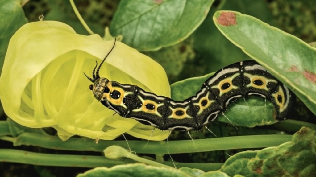 AI box caterpillar (AI generated)