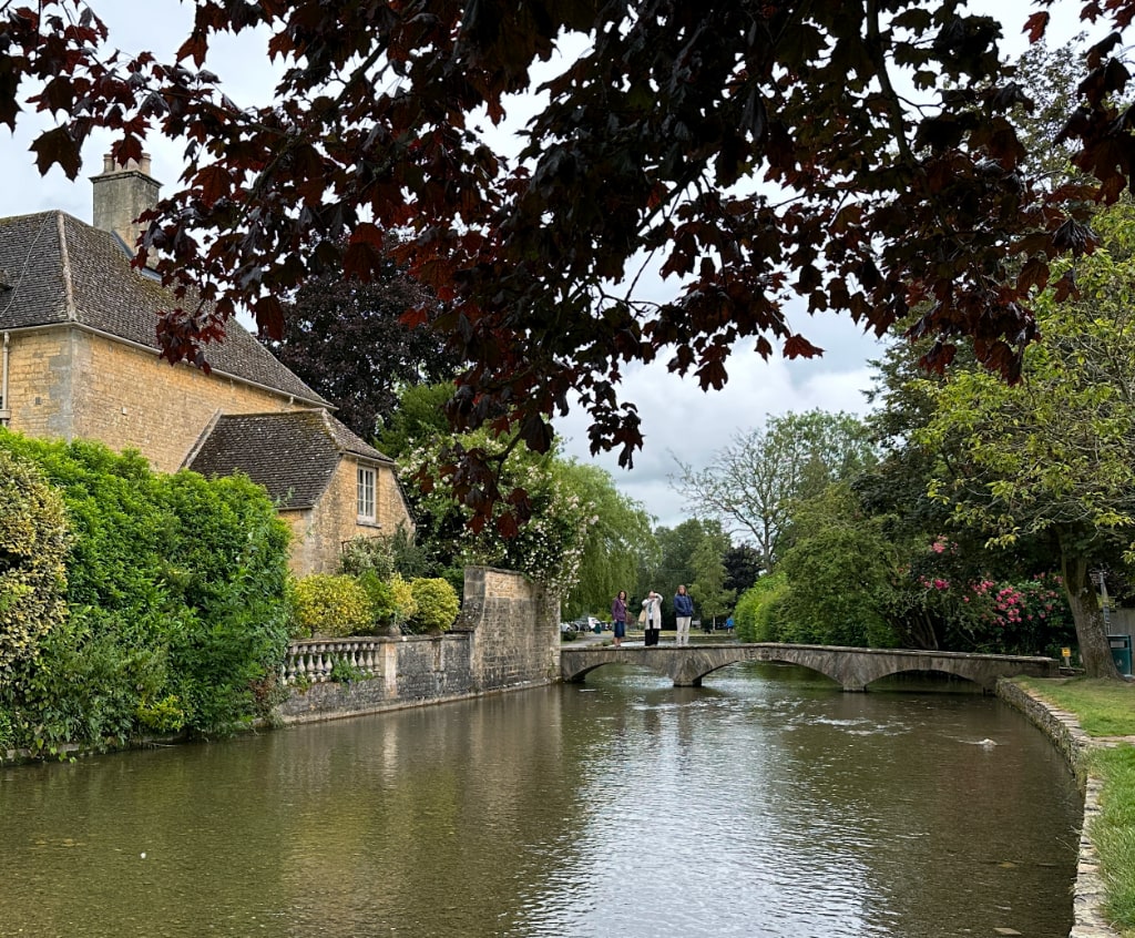 Burton-on-the-Water and the River Windrush