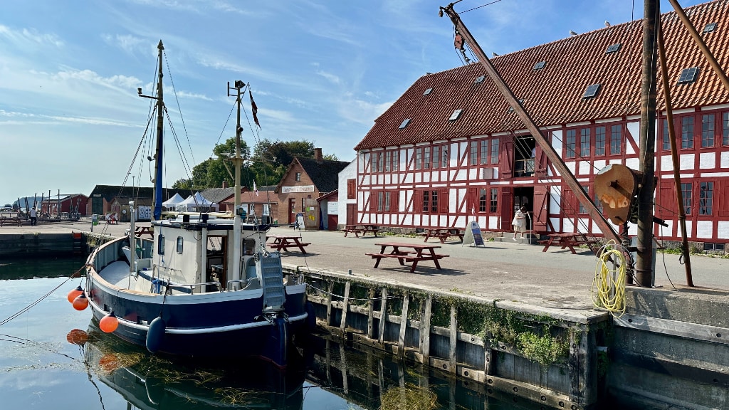 lundeborg harbour Denmark