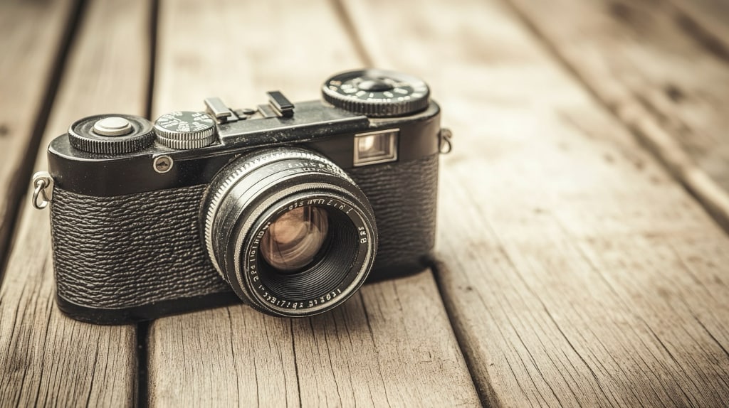 ai art old fashioned Kodak camera