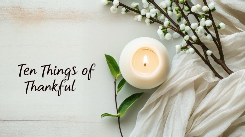 3001: Ten Things of Thankful