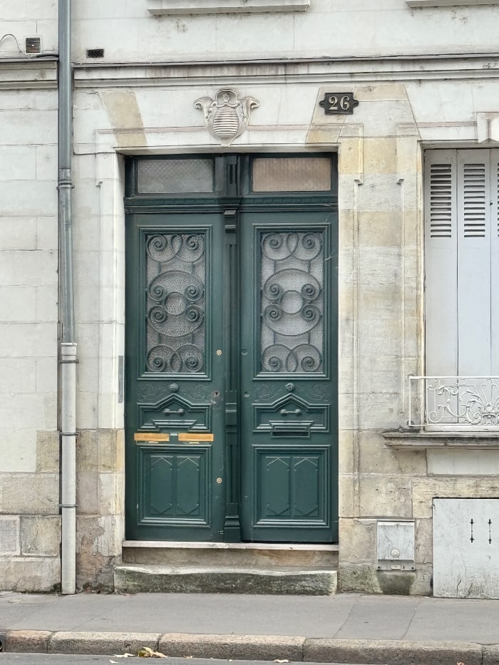 a Door in Reims France