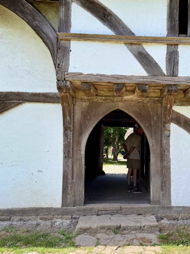 Doorway of 15C building at Petworth Farm UK