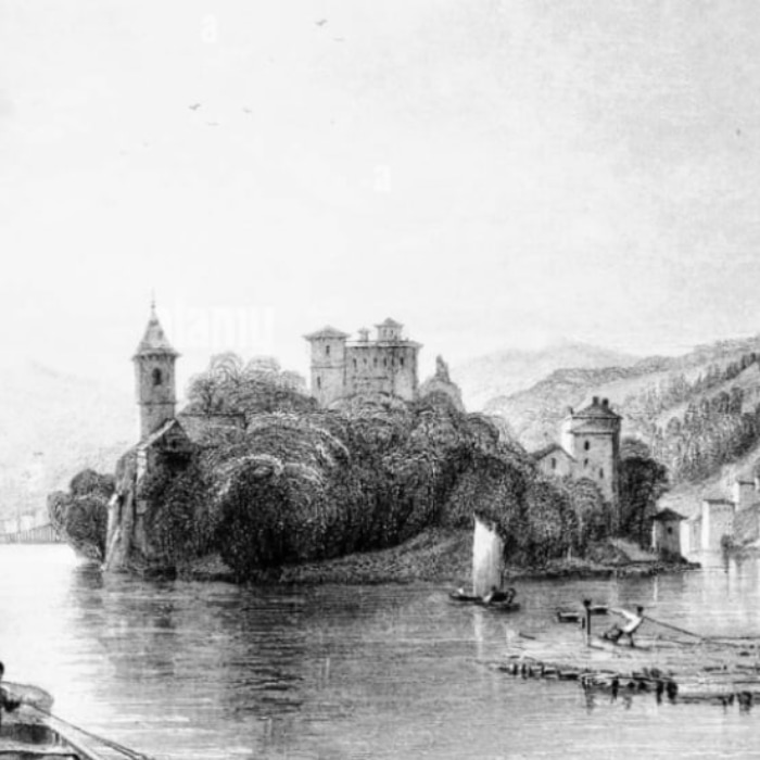 cc0 creative commons 0. etching of Lyon peninsula