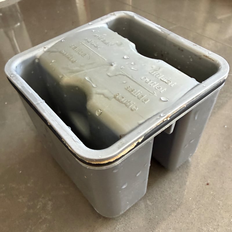 piece of plumbing that caused clog