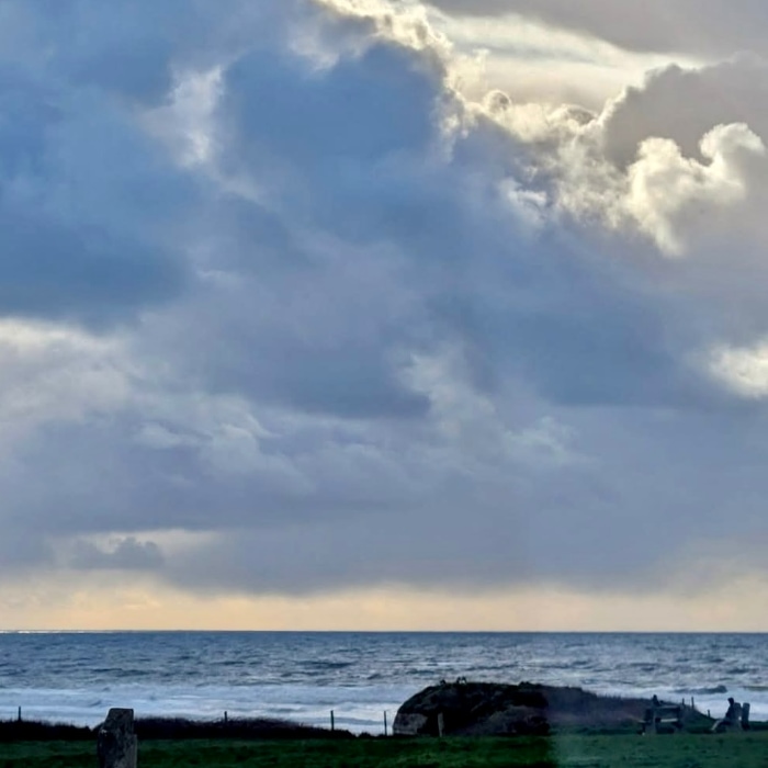 view from Eastbourne Sussex