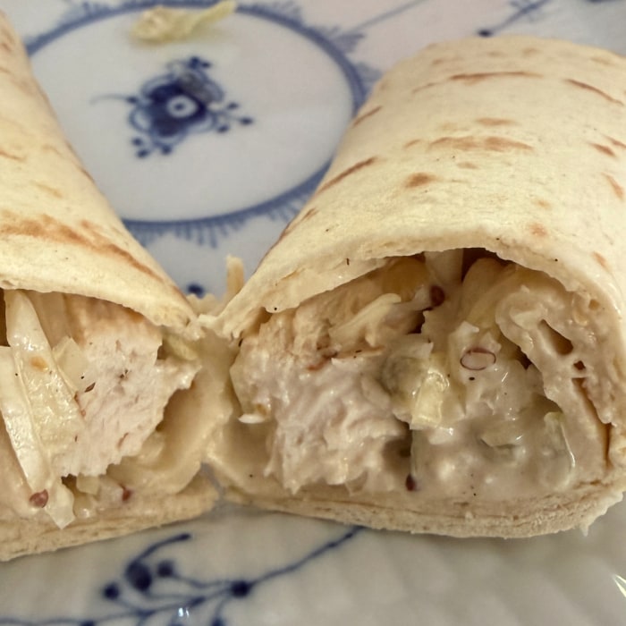 chicken caesar wrap